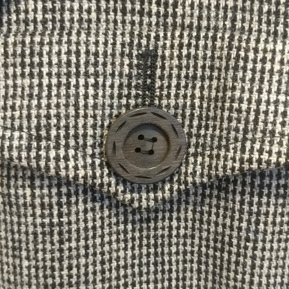 YSL wool blazer in black/white houndstooth - Picture 5 of 12